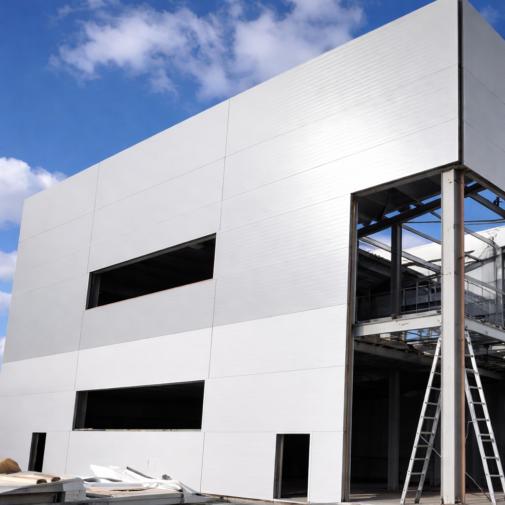 Нестандартные панели для коммерческого объекта